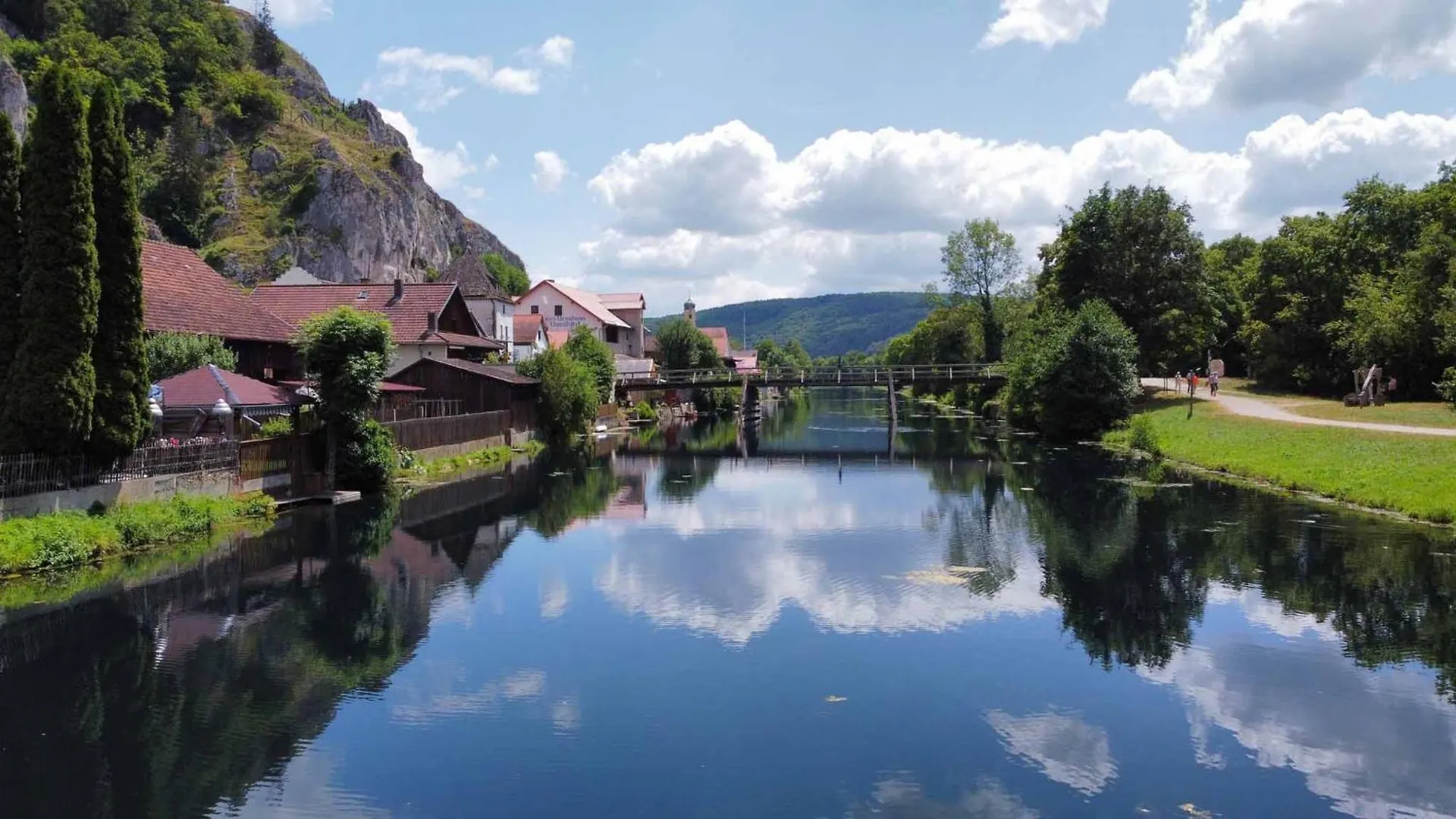 Vila Ferienhaus Am Blauen Wasser Essing 0*,  Německo